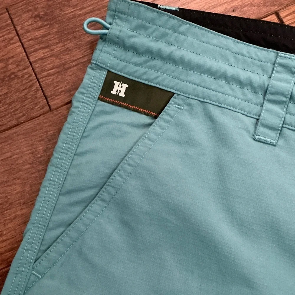 Howler Brothers Turquoise Hybrid Shorts - Picture 4 of 6